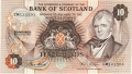 Bank Of Scotland 10 Pound Notes 10 Pounds, 20.10.1986